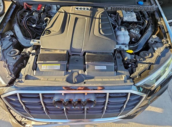WA1LJAF71LD009785 2020 AUDI Q7 Black Շարժիչի բաժամունքի տեսք