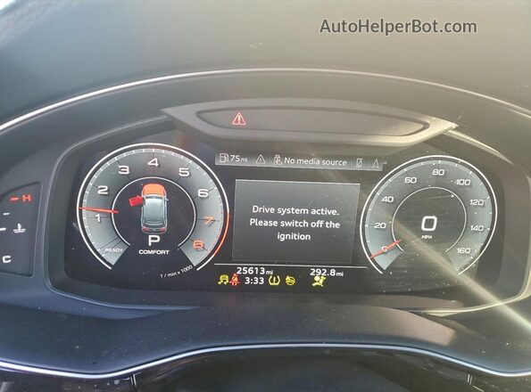 WA1LJBF73ND018139 2022 AUDI Q7 White Սարքավորումների վահանակի տեսք