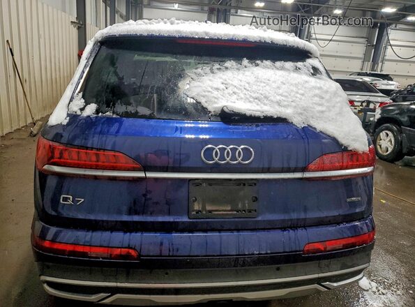 WA1LXAF78MD013235 2021 AUDI Q7 Blue 