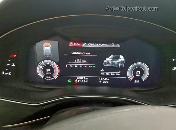 WA1LXAF78MD013235 2021 AUDI Q7 Blue 