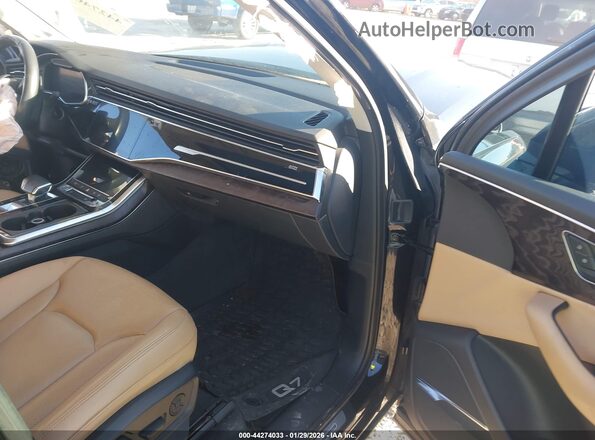 WA1LXAF79LD000279 2020 AUDI Q7 Black Widok wnętrza z przodu