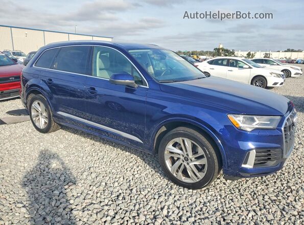 WA1LXBF79ND006740 2022 AUDI Q7 Blue Front right