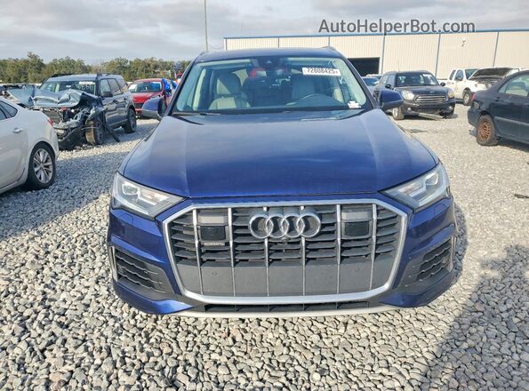 WA1LXBF79ND006740 2022 AUDI Q7 Blue Front view