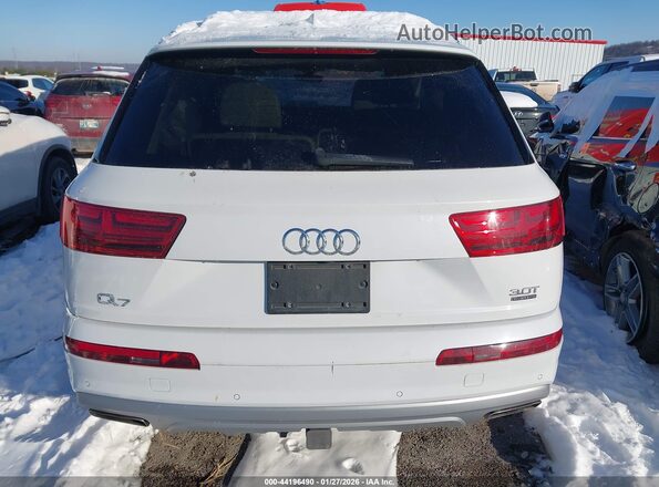 WA1VAAF75JD013344 2018 AUDI Q7 White 