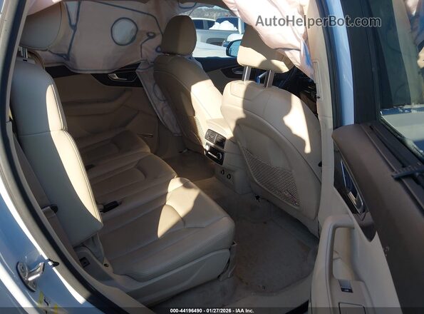 WA1VAAF75JD013344 2018 AUDI Q7 White Widok naklejki z numerem VIN
