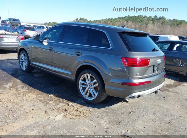 WA1VAAF77JD054025 2018 AUDI Q7 Gray უკანა მარცხენა