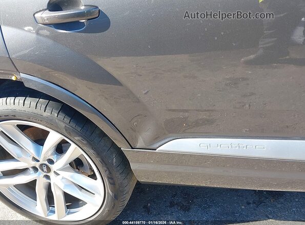 WA1VAAF77JD054025 2018 AUDI Q7 Gray 