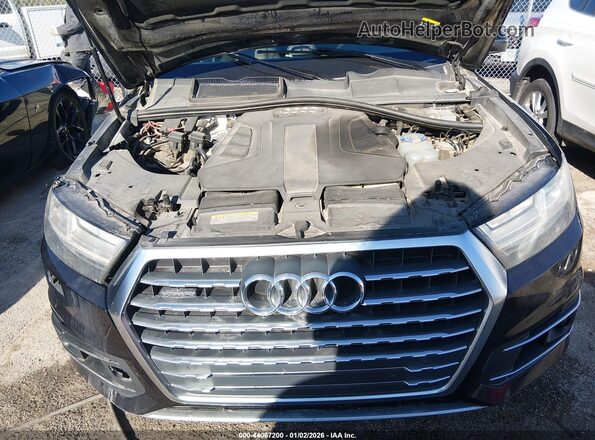 WA1VAAF79HD019206 2017 AUDI Q7 Black Вид ззаду