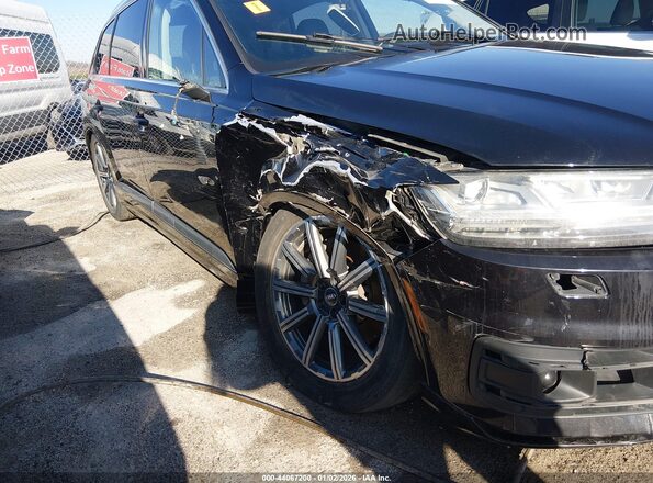WA1VAAF79HD019206 2017 AUDI Q7 Black Вид спереду