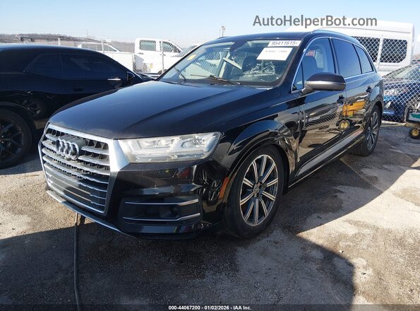 WA1VAAF79HD019206 2017 AUDI Q7 Black Передня ліва чверть