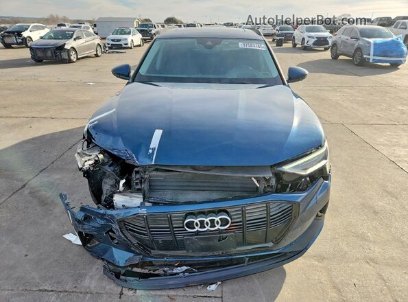 WA1VAAGE3MB018118 2021 AUDI E-TRON Blue Vista frontal