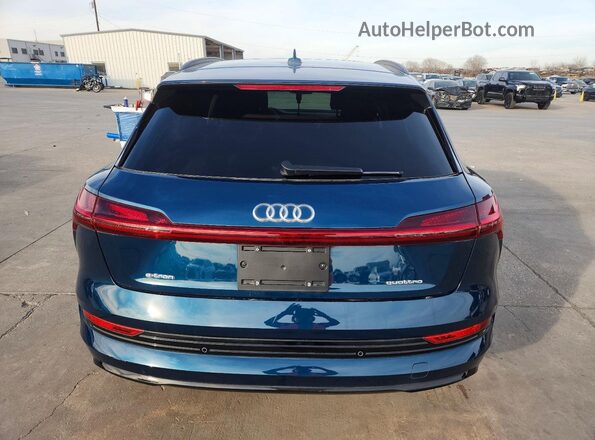 WA1VAAGE3MB018118 2021 AUDI E-TRON Blue Vista trasera