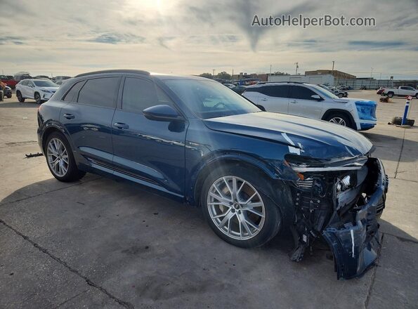 WA1VAAGE3MB018118 2021 AUDI E-TRON Blue Delantero derecho