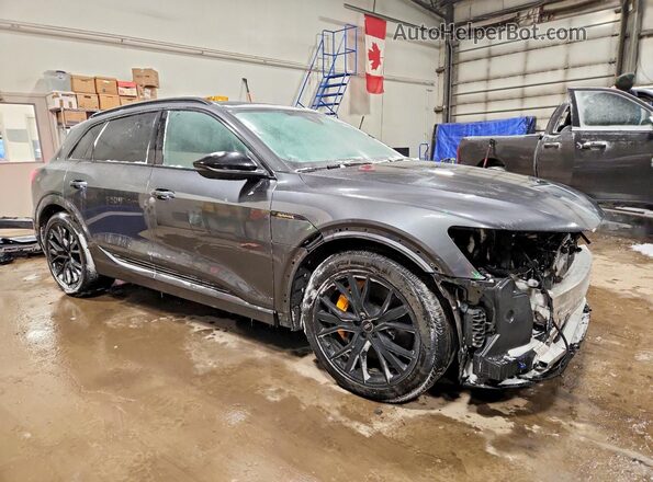 WA1VAAGE6PB009935 2023 AUDI E-TRON Gray Առջևի աջ