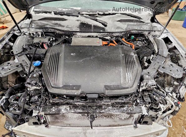 WA1VAAGE6PB009935 2023 AUDI E-TRON Gray Շարժիչի բաժամունքի տեսք
