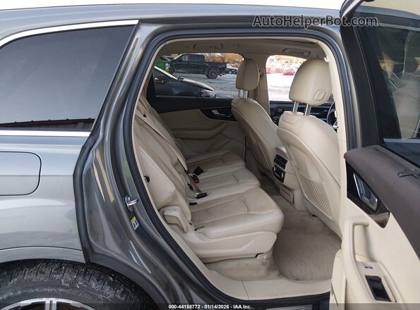 WA1VABF70HD049765 2017 AUDI Q7 Gray VIN sticker view
