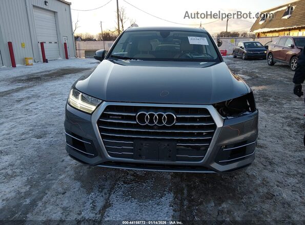 WA1VABF70HD049765 2017 AUDI Q7 Gray Rear interior view