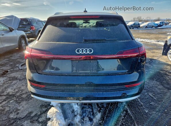 WA1VABGE2KB011440 2019 AUDI E-TRON Black Вид ззаду