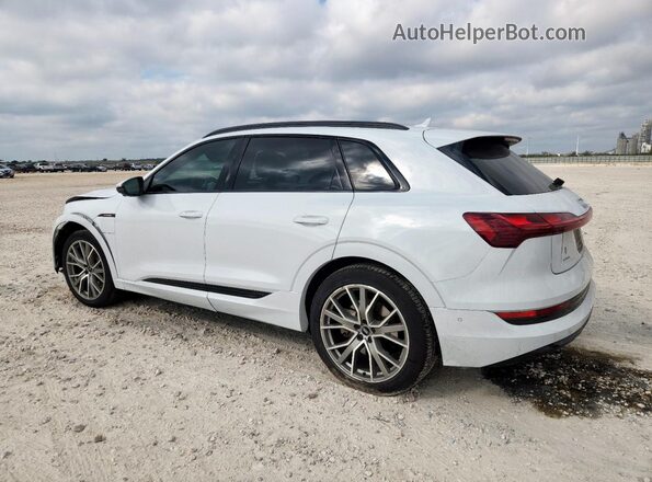 WA1VABGE8MB020792 2021 AUDI E-TRON Белый Задняя левая четверть