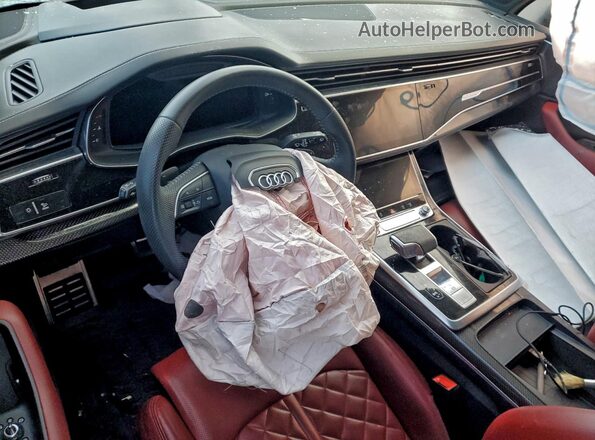 WA1VWAF71LD013510 2020 AUDI SQ7 Черный Вид панели приборов