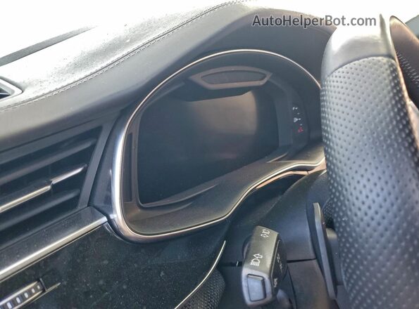 WA1VWAF71LD013510 2020 AUDI SQ7 Черный Вид щитка приборов