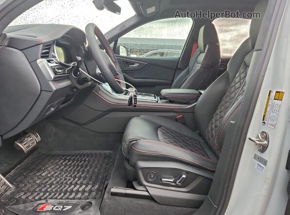 WA1VWBF70SD022722 2025 AUDI SQ7 White Vista interior delantera