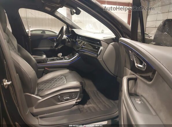 WA1VWBF71PD004950 2023 AUDI SQ7 Black წინა სალონის ხედი