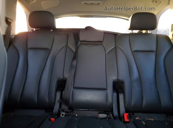 WA1VXAF76LD001088 2020 AUDI Q7 Белый Вид задних сидений
