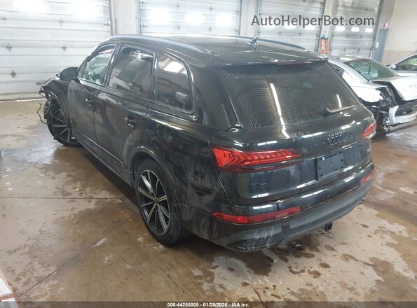 WA1VXBF72ND007804 2022 AUDI Q7 Black Tył lewy