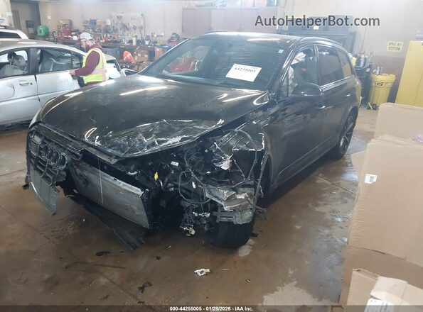 WA1VXBF72ND007804 2022 AUDI Q7 Black Przód lewy
