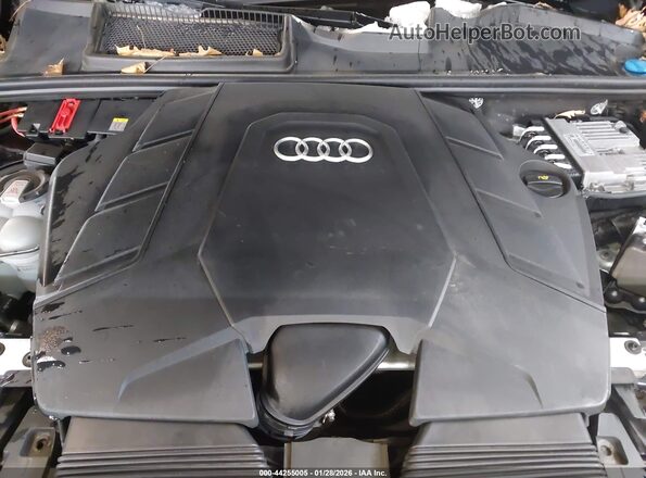 WA1VXBF72ND007804 2022 AUDI Q7 Black Widok z tyłu