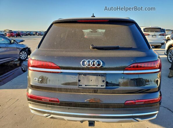 WA1VXBF73PD021665 2023 AUDI Q7 Black Widok z tyłu