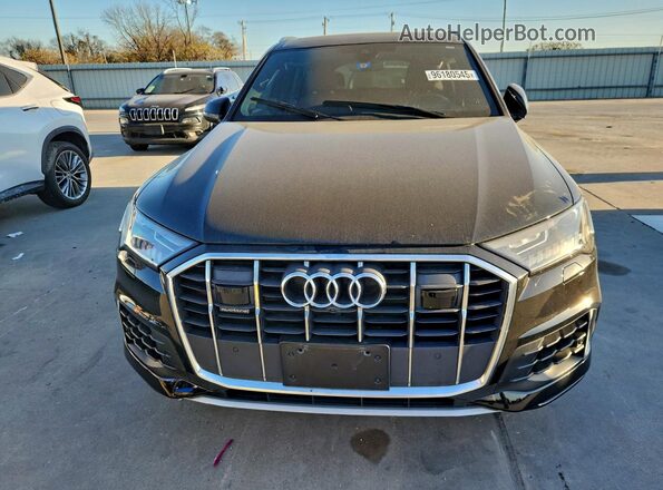 WA1VXBF73PD021665 2023 AUDI Q7 Black Widok z przodu