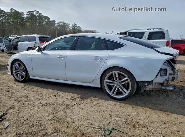 WAU2FAFCXHN012912 2017 AUDI S7 White Tył lewy