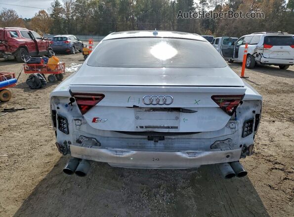 WAU2FAFCXHN012912 2017 AUDI S7 White Widok z tyłu