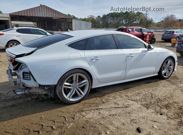 WAU2FAFCXHN012912 2017 AUDI S7 White Tył prawy