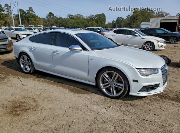 WAU2FAFCXHN012912 2017 AUDI S7 White Przód prawy