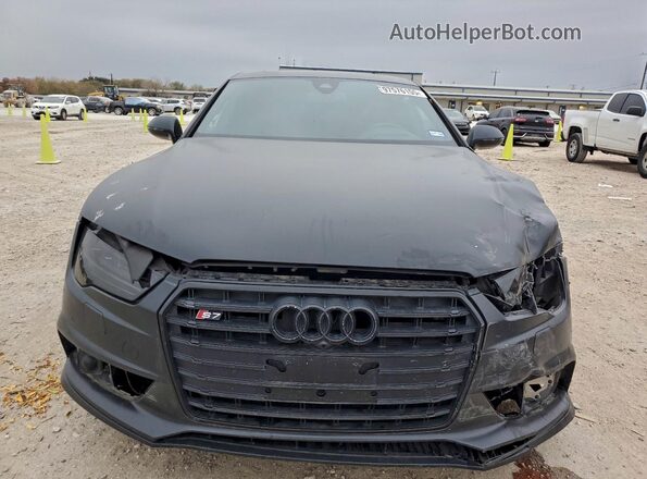 WAU2FBFC0JN092233 2018 AUDI S7 Black წინა ხედი