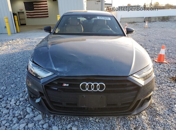 WAU8SAF80LN014680 2020 AUDI S8 Gray წინა ხედი