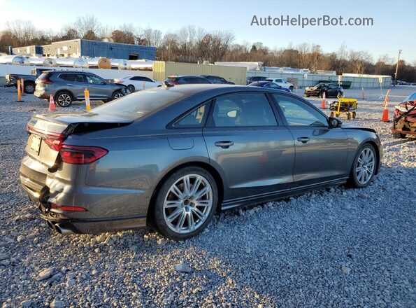 WAU8SAF80LN014680 2020 AUDI S8 Gray უკანა მარჯვენა