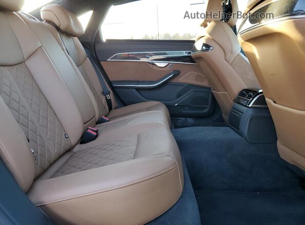 WAU8SAF80LN014680 2020 AUDI S8 Gray უკანა სავარძლების ხედი