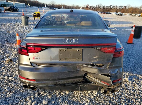 WAU8SAF80LN014680 2020 AUDI S8 Gray უკანა ხედი