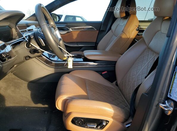 WAU8SAF80LN014680 2020 AUDI S8 Gray წინა სალონის ხედი