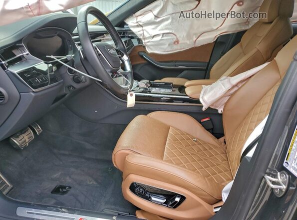WAU8SAF80LN015215 2020 AUDI S8 Black Widok wnętrza z przodu