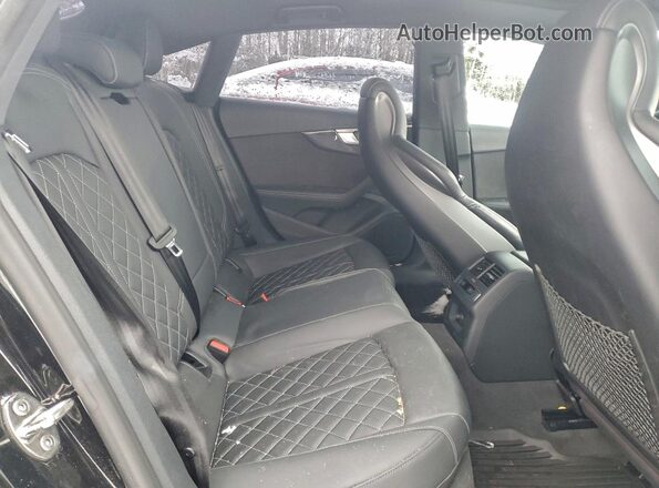 WAUA4CF50SA002774 2025 AUDI S5 Black Vista de los asientos traseros