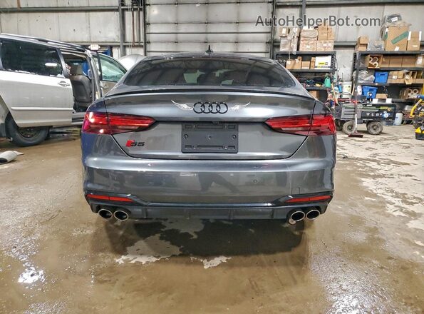 WAUA4CF57MA031918 2021 AUDI S5 Gray უკანა ხედი