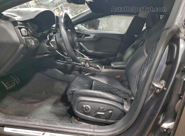 WAUA4CF57MA031918 2021 AUDI S5 Gray წინა სალონის ხედი