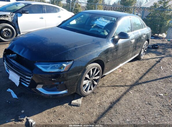WAUABAF42MA060082 2021 AUDI OTHER Black Առջևի ձախ երեք քառորդ տեսարան