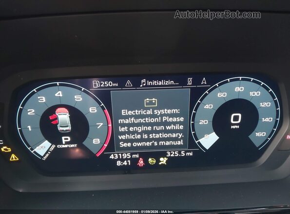 WAUAUDGY0PA123844 2023 AUDI OTHER Black Вид задніх сидінь