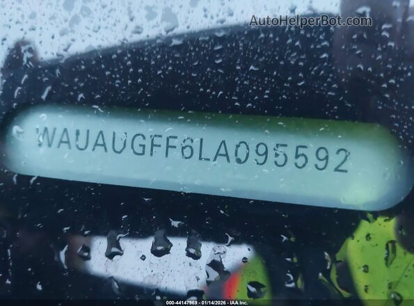 WAUAUGFF6LA095592 2020 AUDI OTHER Серый Вид подкапотного пространства